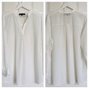 Eloquii White Tunic, size 22